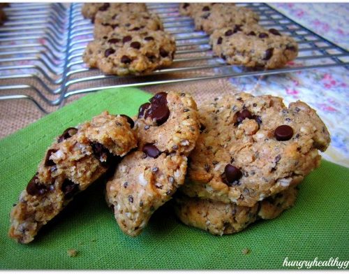 Chia Seed Peanut Butter Oat Cookies Kim S Cravings