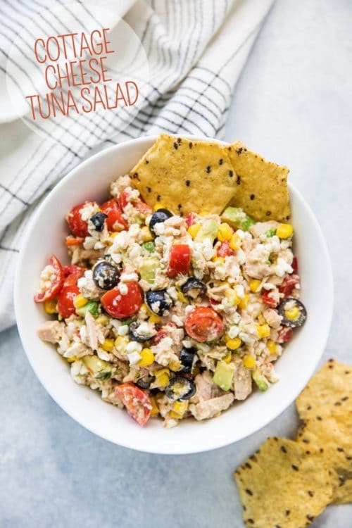 Cottage Cheese Tuna Salad Kim S Cravings