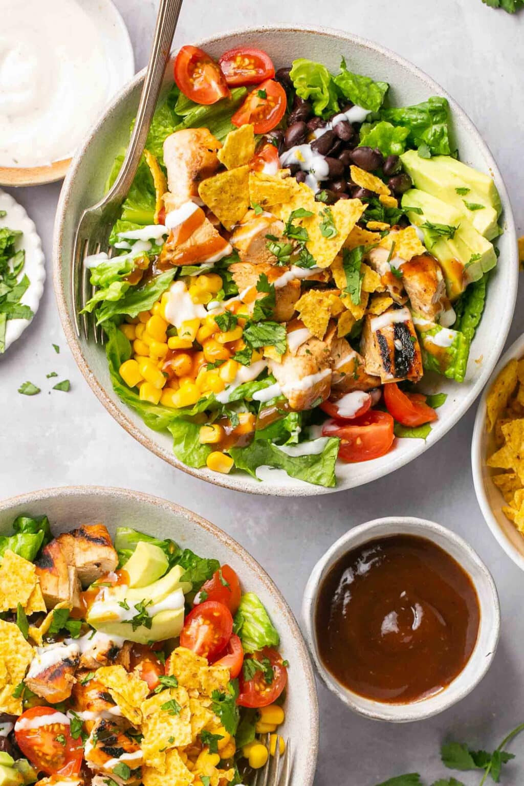 BBQ Chicken Salad - Kim's Cravings