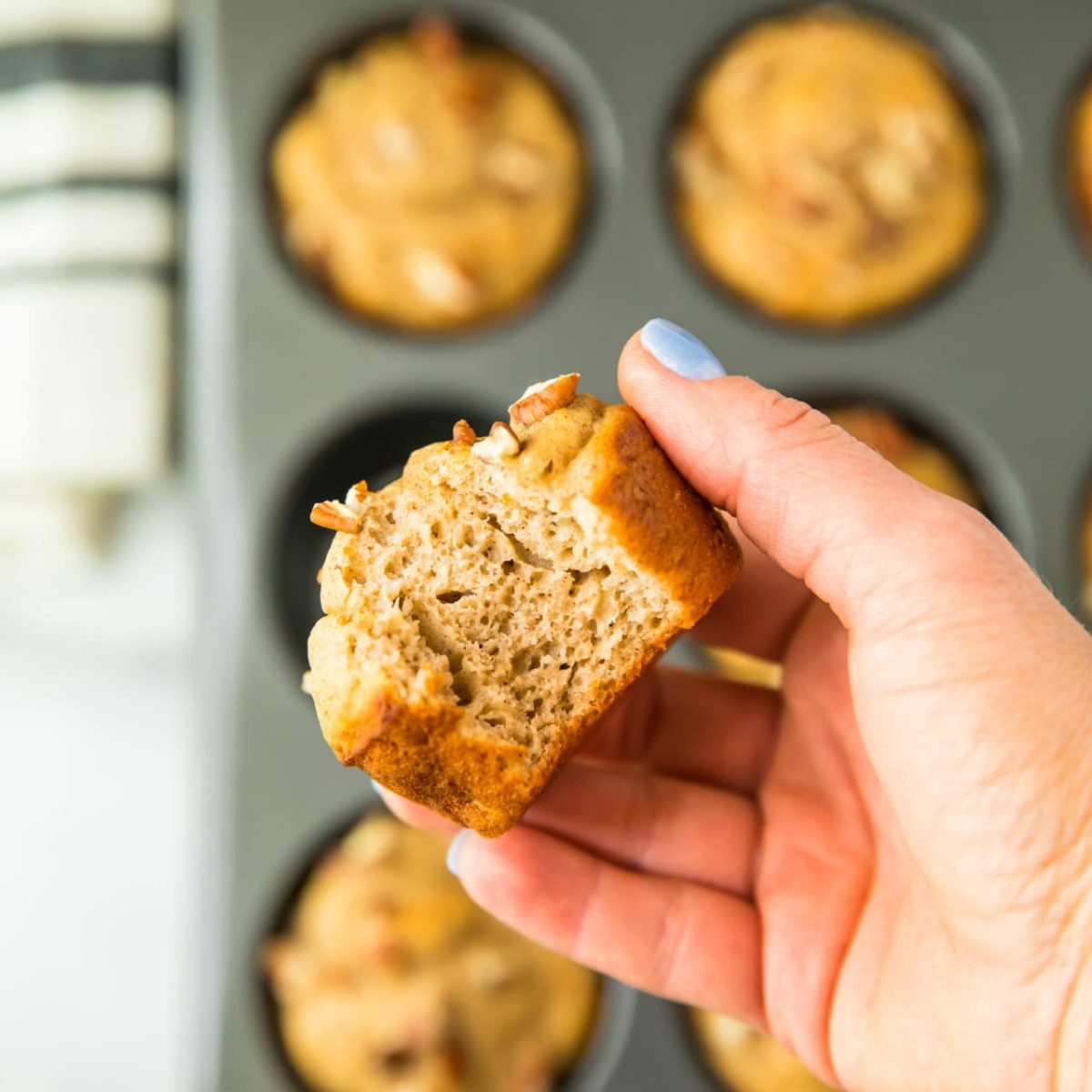 Banana Nut Protein Muffins Kims Cravings