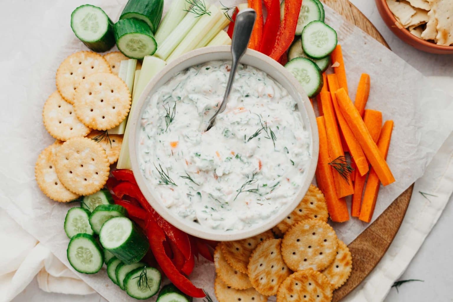 Reduced Guilt Spinach And Kale Greek Yogurt Dip Kims Cravings 8778