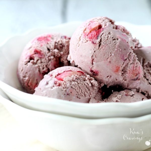 Your only 7 ingredients away from the most deliciously sweet, luscious, decadent treat! Don't let summer get away from you before whipping up some Cherry Vanilla Ice Cream!