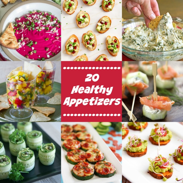 Enjoy this roundup of 20 Healthy Appetizers for the perfect party and most importantly have a fun, safe New Year’s Eve celebration!