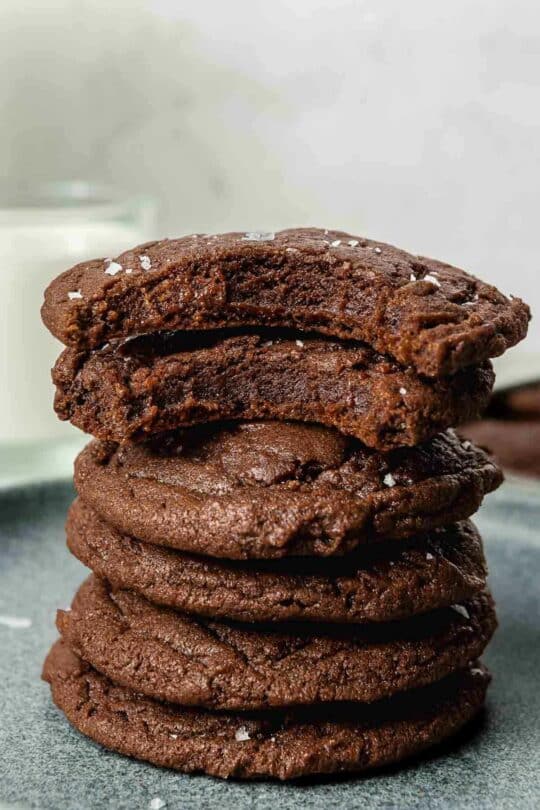 Easy Gluten Free M&M Brownie Cookies