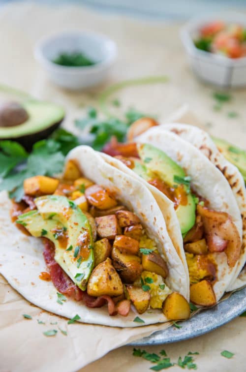 Mexican Breakfast Tacos - Kim's Cravings