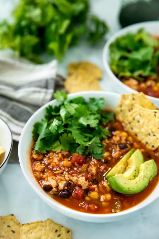 Healthy Taco Soup Recipe