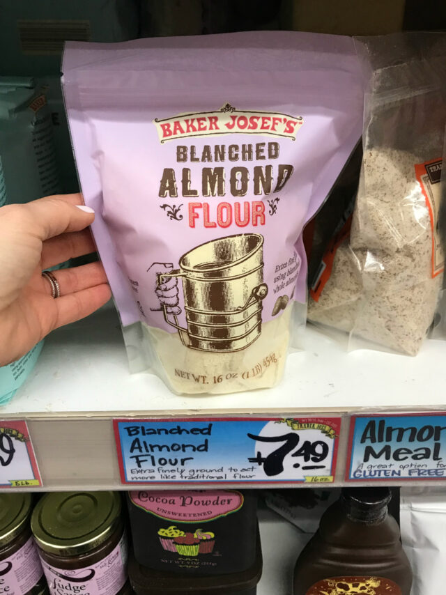 blanched almond flour from Trader Joe's 