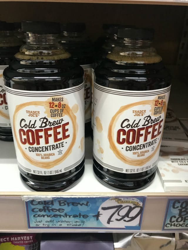 Cold Brew Coffee from Trader Joe's