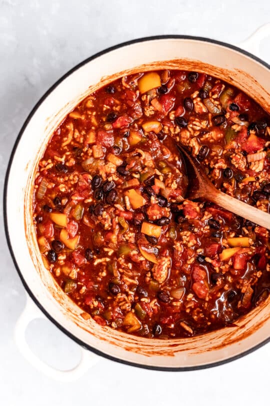 Healthy Turkey Chili - Kim's Cravings