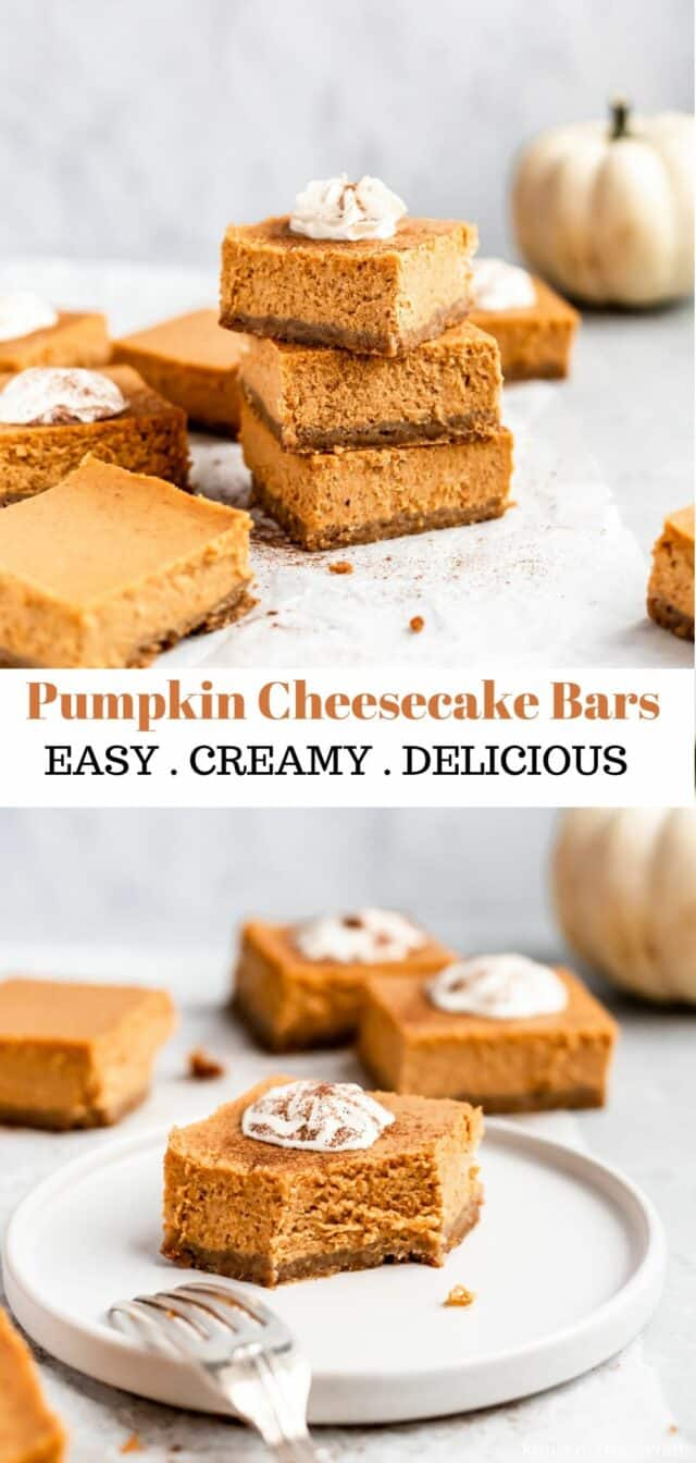 how to make pumpkin cheesecake bars