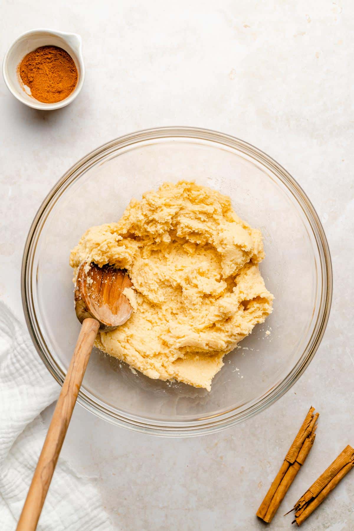 snickerdoodle cookie dough