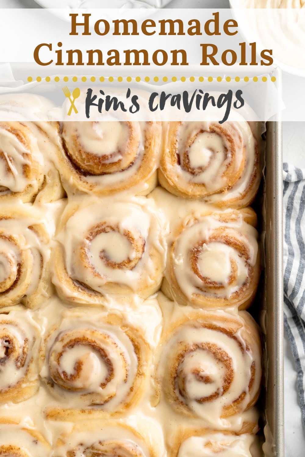 Homemade Cinnamon Rolls - Kim's Cravings