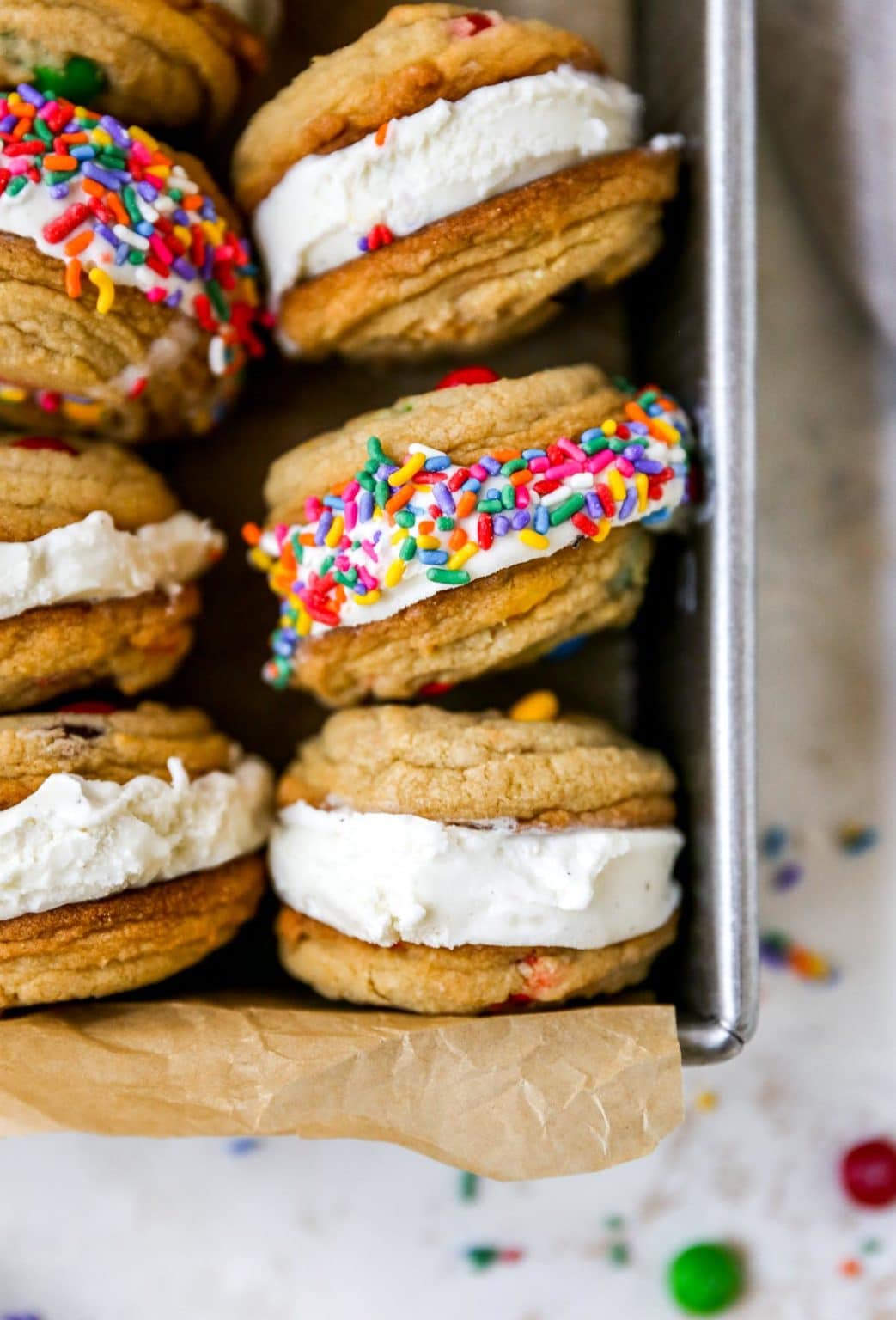 Ice Cream Cookie Sandwich - Kim's Cravings