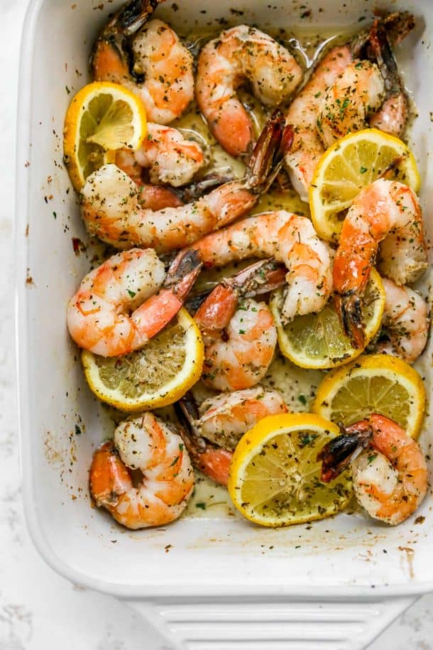 Italian Baked Shrimp - Kim's Cravings