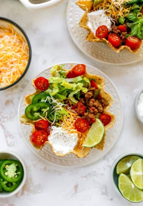 Ground Beef Tostadas - Kim's Cravings