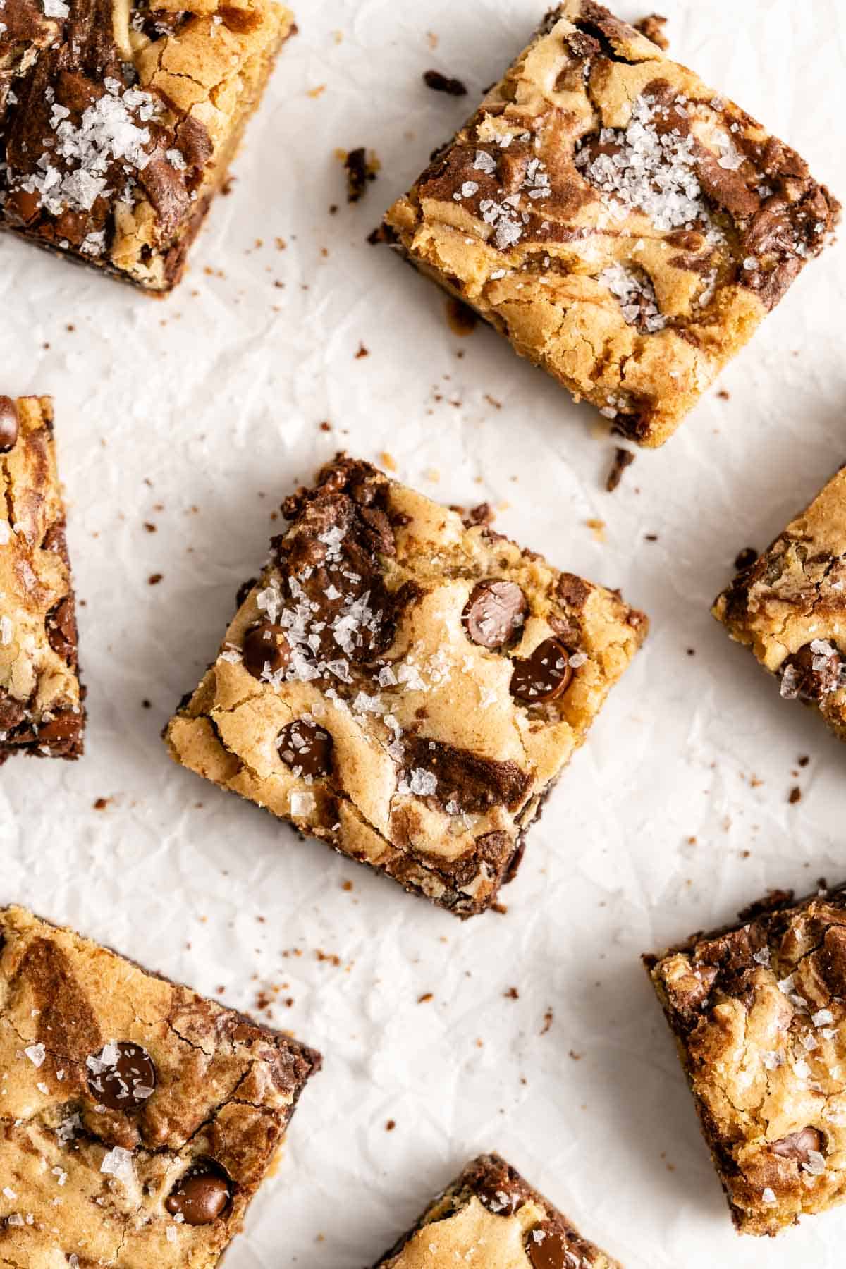 brookie brownie cookie bar